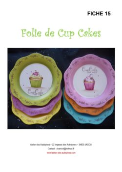 Page de garde F15 Folie de cup cakes